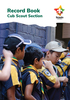 CUB SCOUT - Program Record Book