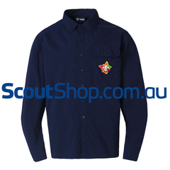 Lightweight Long Sleeve Uniform Shirt Mens