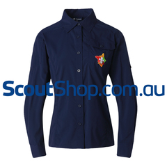 Lightweight Long Sleeve Uniform Shirt Womens