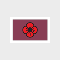 2026 Their Service Our Heritage Poppy Badge