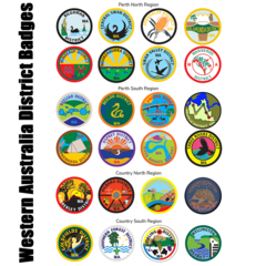 Western Australia District Badges