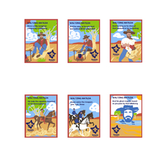 Waltzing Matilda Swap Badges (each)