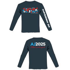 AJ2025 NSW Contingent Long Sleeve Tee YOUTH UPF50+ (RRP $39.95)