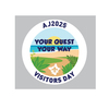 AJ2025 Visitors Day Badge 7.5cm (RRP $2.50)