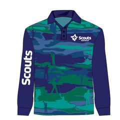 Scout UPF50 Long Sleeve Adventure Polo